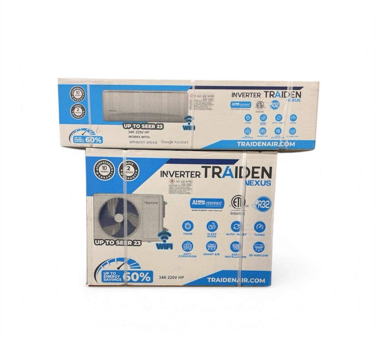 3TON 23 SEERS INVERTER TRAIDEN AHRI CERTIFIED