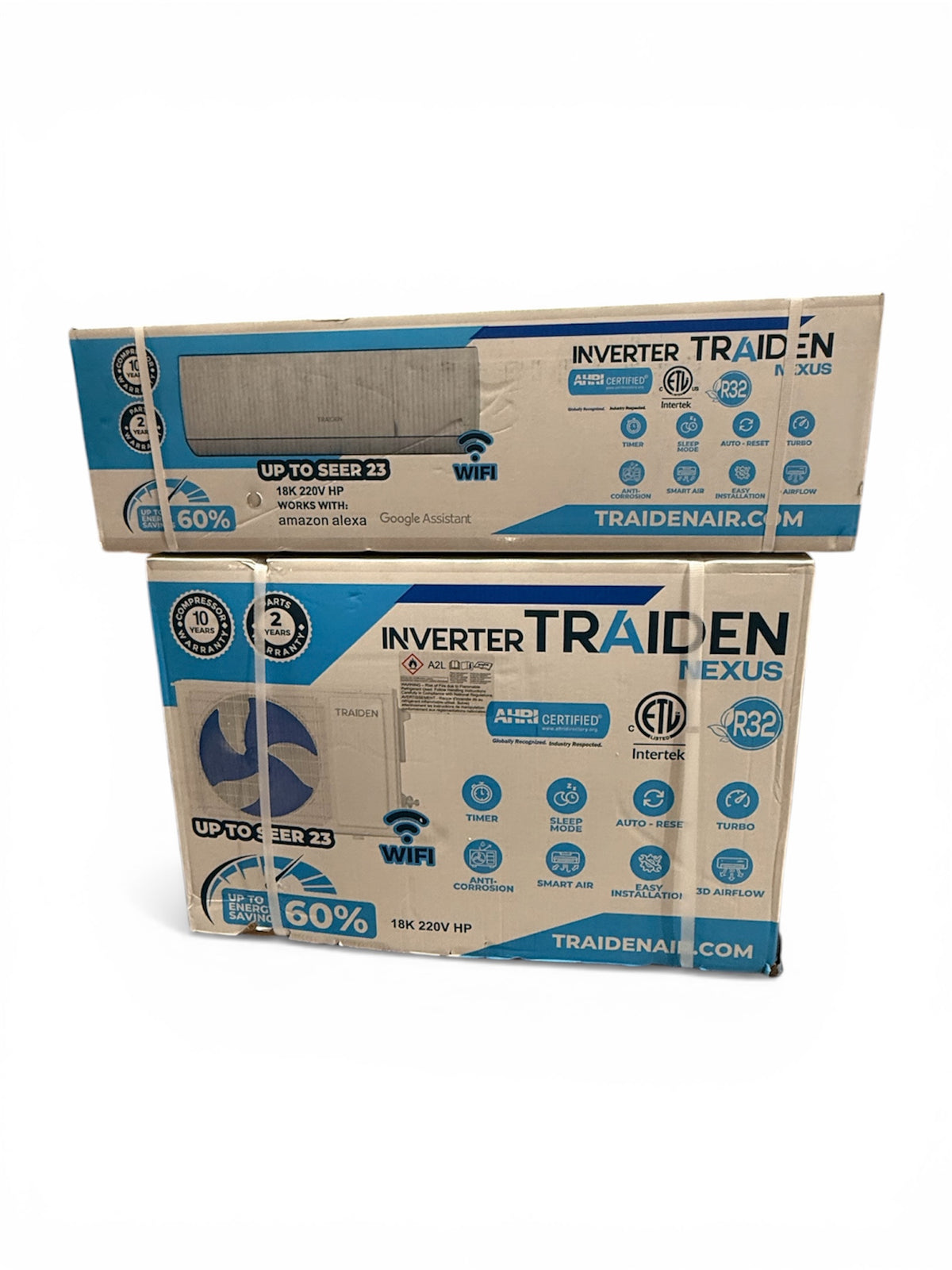 1.5TON 23 SEERS INVERTER TRAIDEN MINI SPLIT
