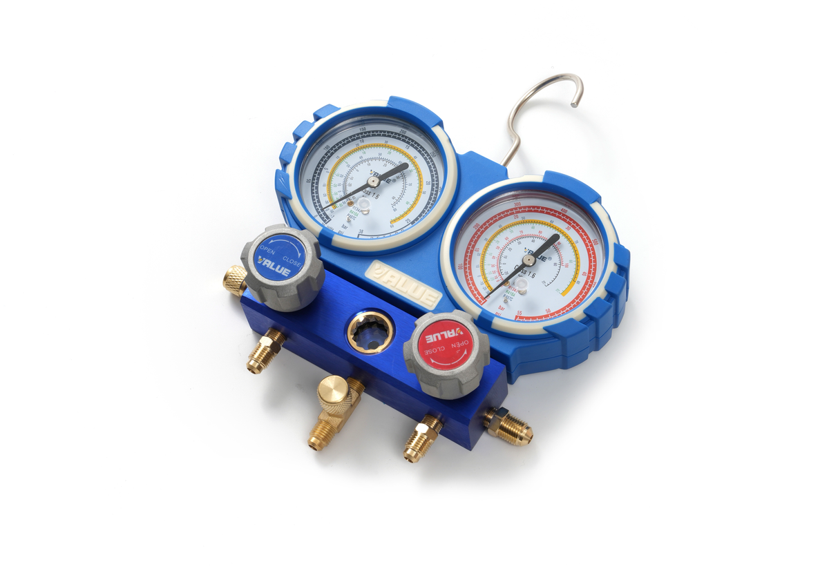 GREAT VALUE MANIFOLD GAUGES VMG-2-R32