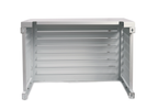 WHITE OUTDOOR UNIT GUARD