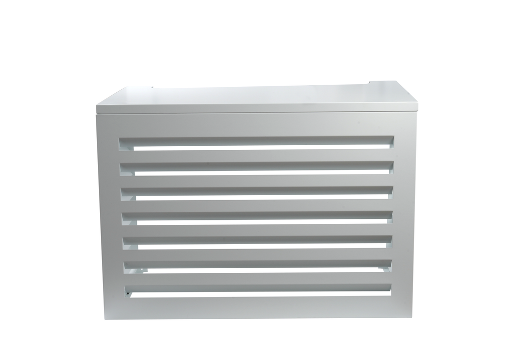 WHITE OUTDOOR UNIT GUARD