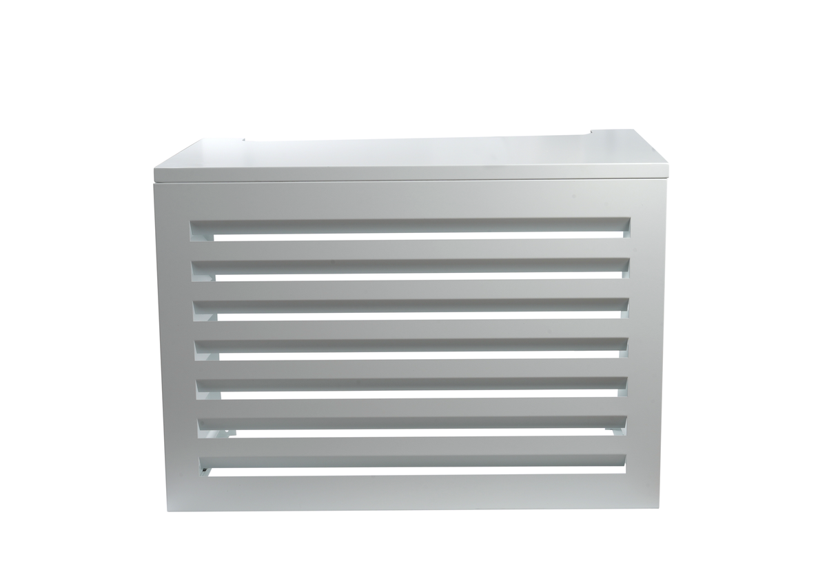 WHITE OUTDOOR UNIT GUARD