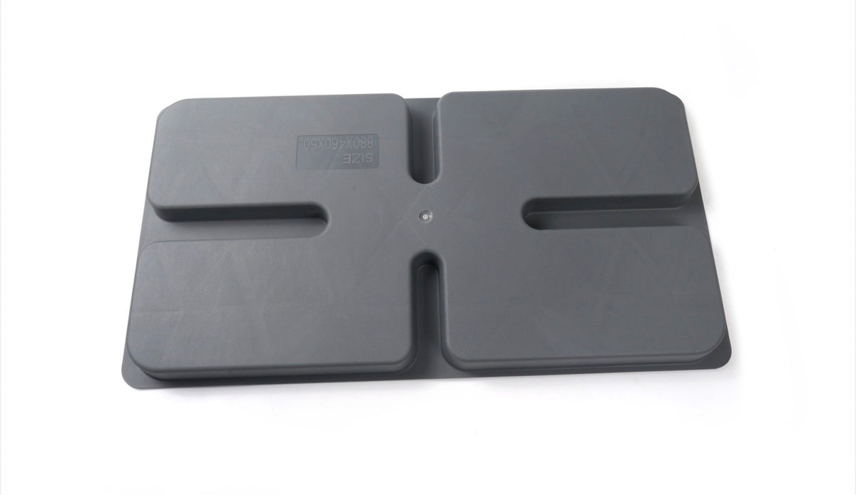 OUTDOOR GREY AIR CONDITION BASE